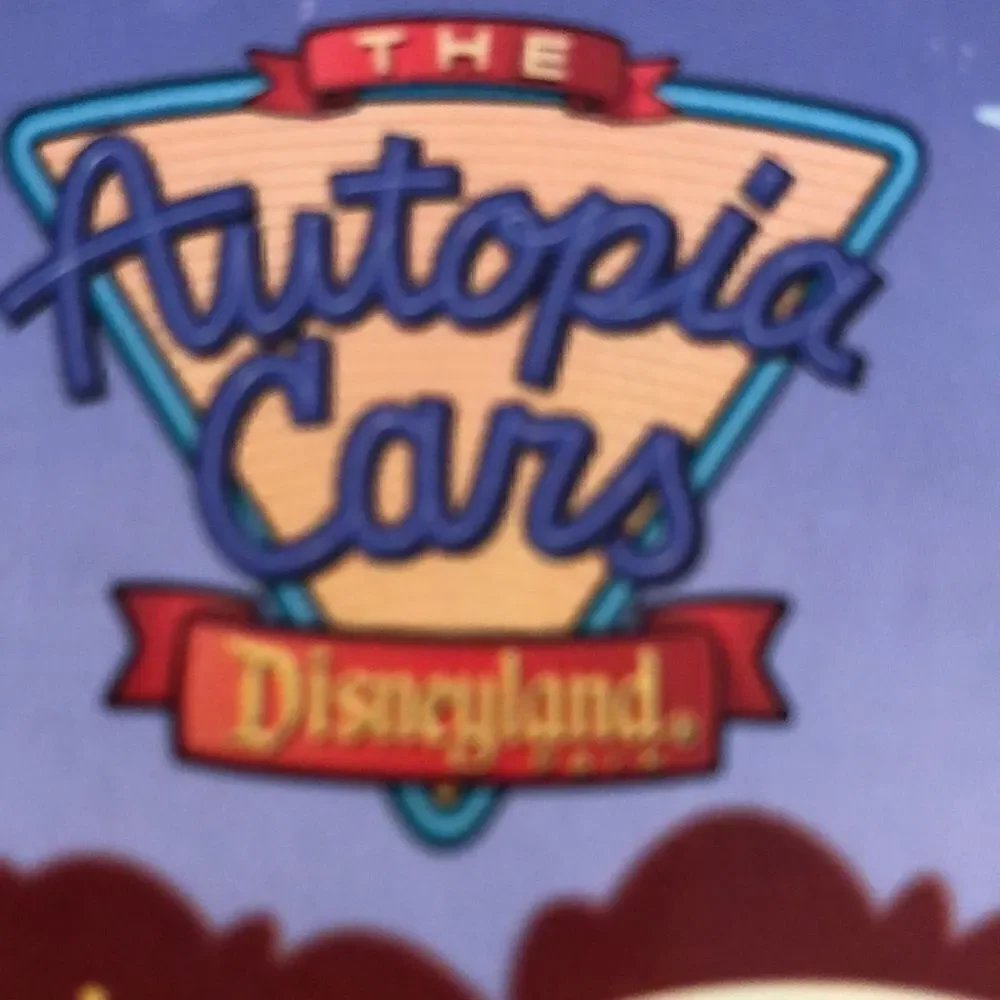 Disney’s Autopia Chevron Ltd Ed 2000 Pull Back Car with Mouseketeers Driving.